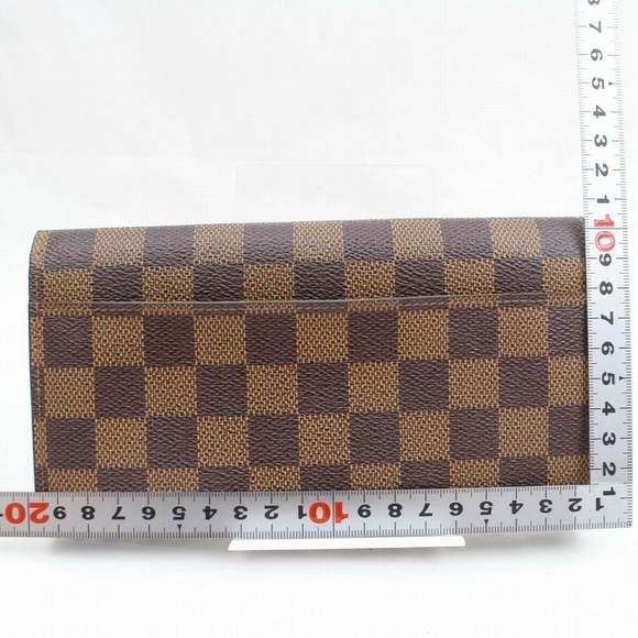 💯 Auth Louis Vuitton Portefeuille Sarah Wallet - Picture 2 of 8